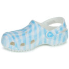 Zuecos Crocs Classic Gingham K blancos para ni&ntilde;as - 4