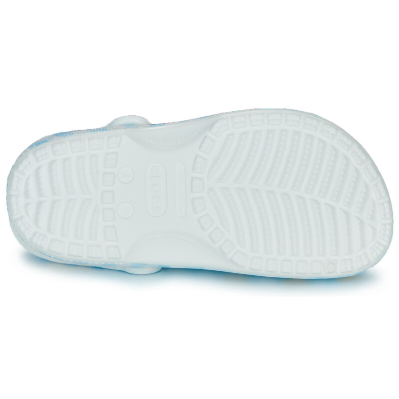Zuecos Crocs Classic Gingham K blancos para ni&ntilde;as - 7
