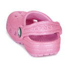 Zuecos Crocs Classic Glitter T rosas para ni&ntilde;as - 5