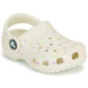 Kids Shoes Girl Crocs Classic Glow Paint SplatterCgT White Crocs 198445348976