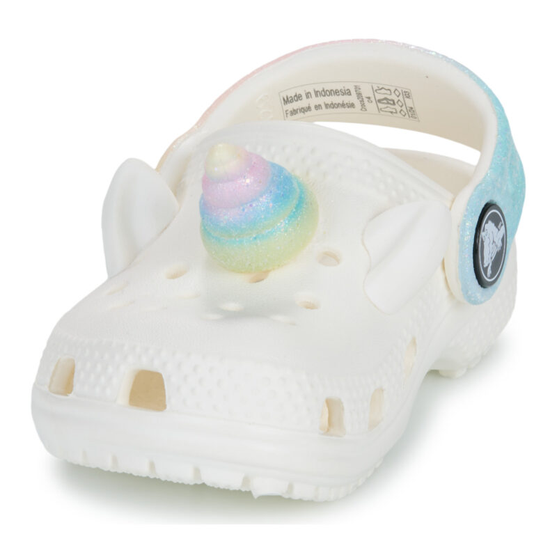 Crocs Classic IAM Rainbow UnicornCgT Beige Zoccoli Bambina - 3