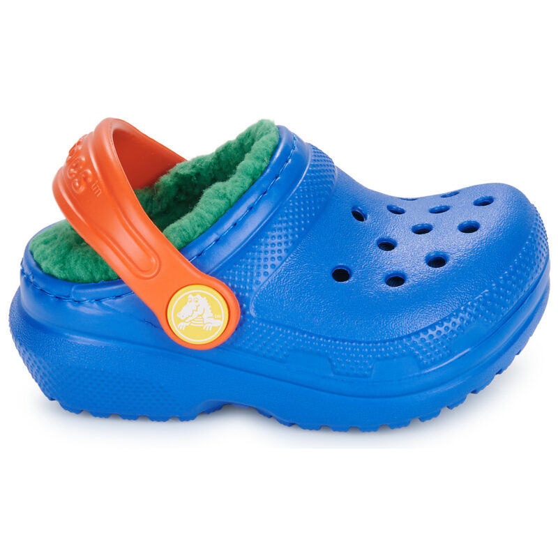 Crocs  Classic Lined Clog T  Blu Zoccoli Bambina - 2