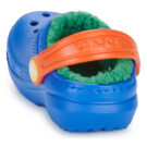 Crocs  Classic Lined Clog T  Blu Zoccoli Bambina - 5