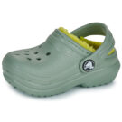 Crocs  Classic Lined Clog T  Kaki Zoccoli Bambina - 4