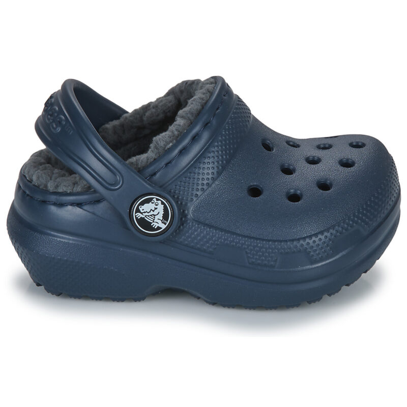 Crocs  Classic Lined Clog T  Marine Zoccoli Bambina - 2