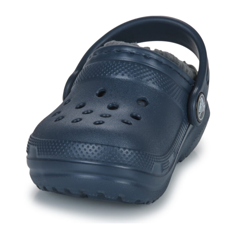 Crocs  Classic Lined Clog T  Marine Zoccoli Bambina - 3