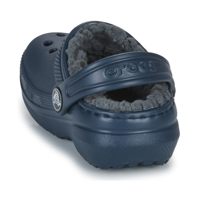 Crocs  Classic Lined Clog T  Marine Zoccoli Bambina - 5