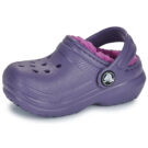 Crocs  Classic Lined Clog T  Viola Zoccoli Bambina - 4