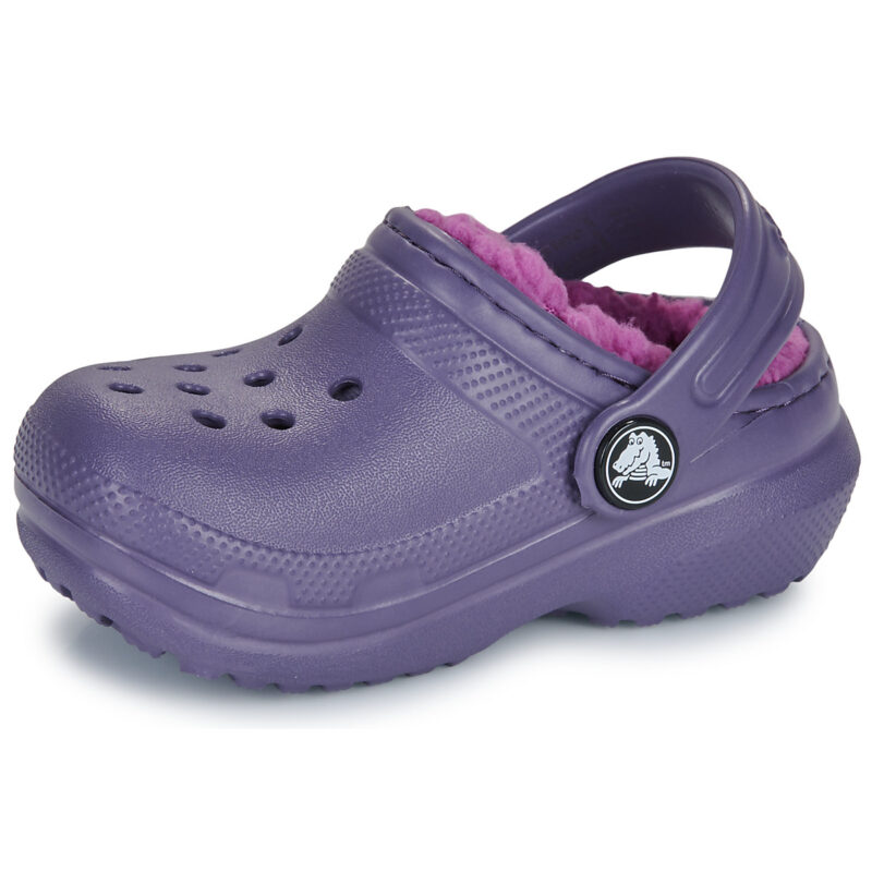Crocs  Classic Lined Clog T  Viola Zoccoli Bambina - 4