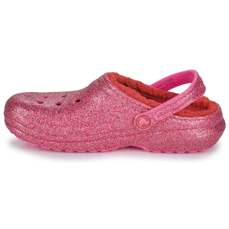 Sabots Crocs Classic Lined ValentinesDayCgK roses pour filles - Taille 4
