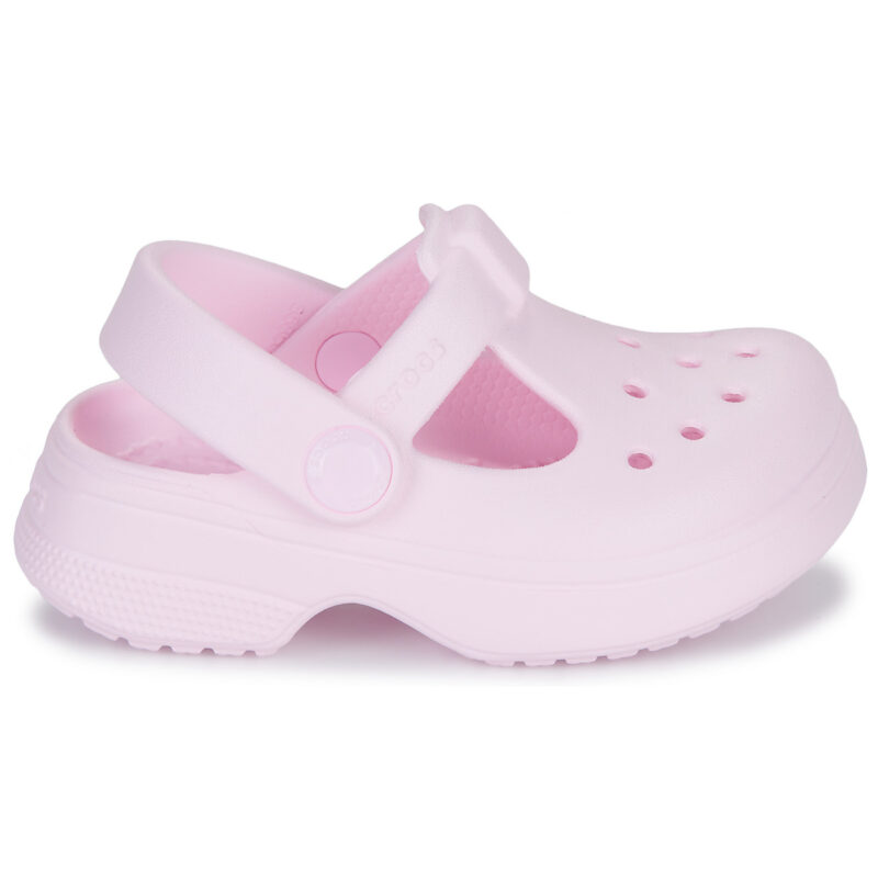 Crocs Classic Mary Jane Clog T Rosa Zoccoli Bambina - 2