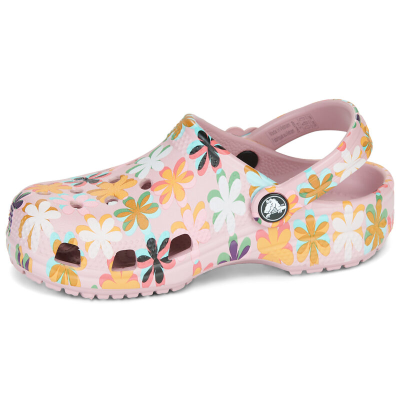 Crocs Classic Retro Summer Clog T Rosa Zoccoli Bambina - 4
