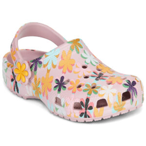 Scarpe bambini ragazza Crocs  Classic Retro Summer Clog T  Rosa Crocs 198445407048