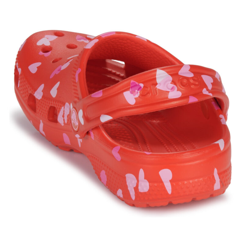 Zuecos Crocs Classic VDay K rojos para ni&ntilde;as - 5