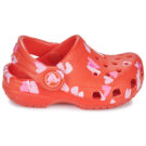 Zuecos Crocs Classic V-Day para ni&ntilde;as, color rojo - 2