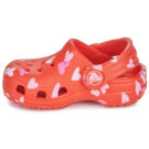 Zuecos Crocs Classic V-Day para ni&ntilde;as, color rojo - 4