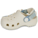 Crocs Clsc Dnm Flwr Adj BackstrapCgT Bianco Zoccoli Bambina - 4