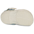 Crocs Clsc Dnm Flwr Adj BackstrapCgT Bianco Zoccoli Bambina - 7