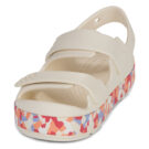 Crocs Crbnd Cruiser Glw Confetti Band SdK Bianco Zoccoli Bambina - 3
