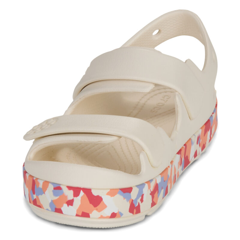 Crocs Crbnd Cruiser Glw Confetti Band SdK Bianco Zoccoli Bambina - 3
