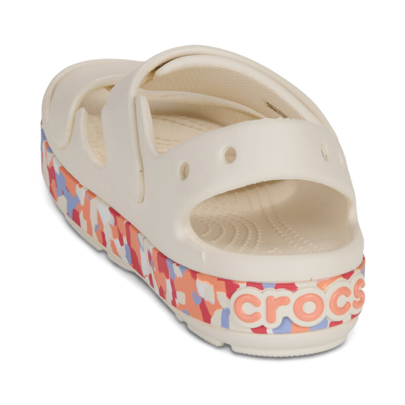 Crocs Crbnd Cruiser Glw Confetti Band SdK Bianco Zoccoli Bambina - 5