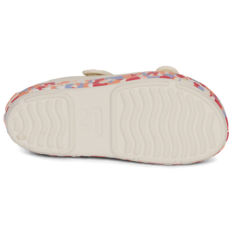 Crocs Crbnd Cruiser Glw Confetti Band SdK Bianco Zoccoli Bambina - 7