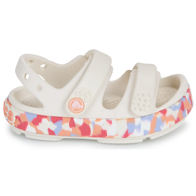 Crocs Crbnd Cruiser Glw Confetti Band SdT Beige Zoccoli Bambina - 2