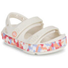 Crocs Crbnd Cruiser Glw Confetti Band SdT Beige Zoccoli Bambina - 1