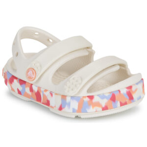 Scarpe bambini ragazza Crocs  Crbnd Cruiser Glw Confetti Band SdT  Beige Crocs 198445366130