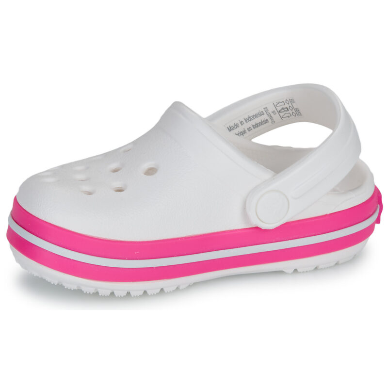 Sabots Crocs Crocband Clog T blancs pour filles - 4
