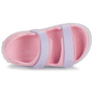 Crocs Crocband Cruiser Sandal T Rosa Zoccoli Bambina - 6