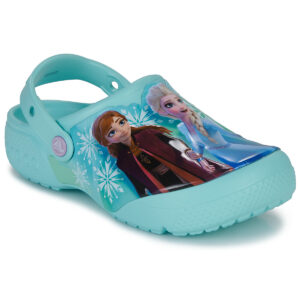 Scarpe bambini ragazza Crocs  FL FROZEN II CLOG K  Blu Crocs 191448881754
