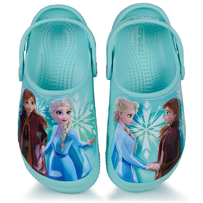Crocs FL FROZEN II CLOG K Blu Zoccoli Bambina - 7
