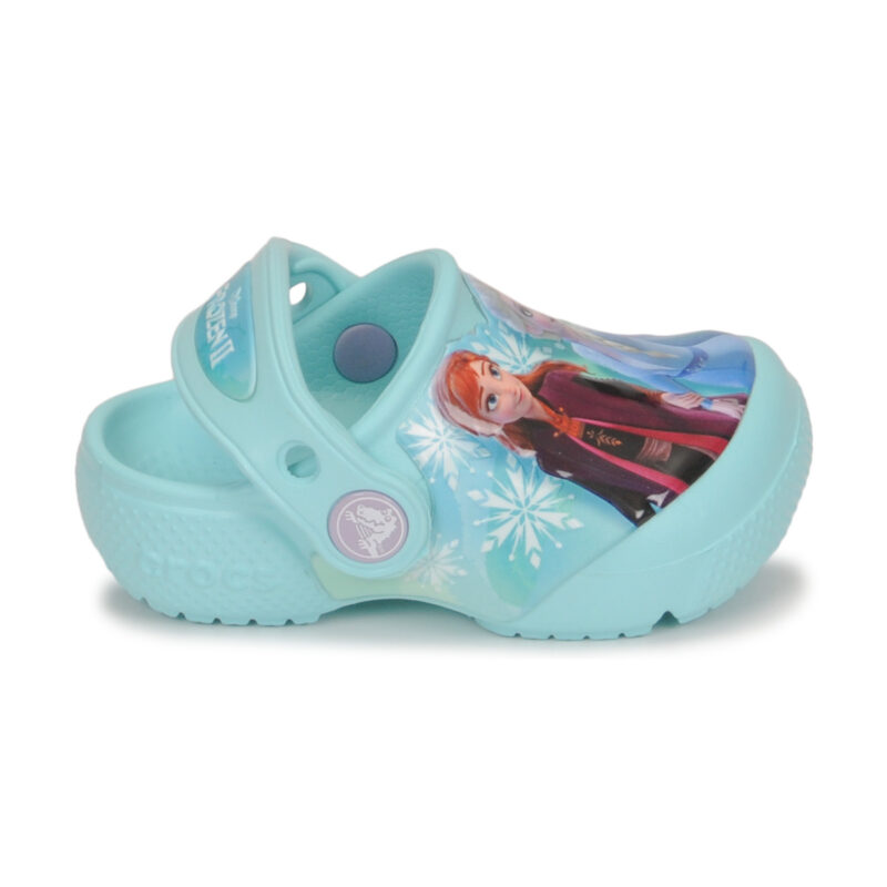 Sabots Crocs La Reine des Neiges bleus pour filles - Pointure 2