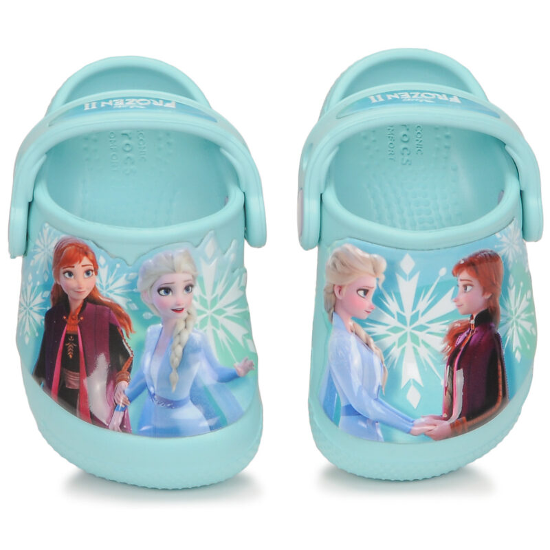 Sabots Crocs La Reine des Neiges bleus pour filles - Pointure 6