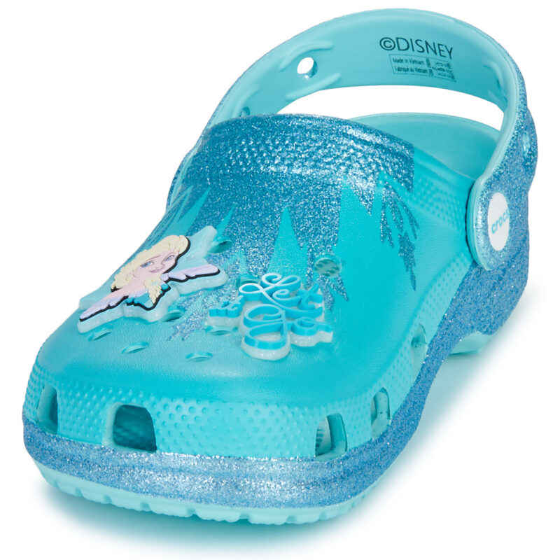 Crocs Frozen Elsa Classic Clog K Blu Zoccoli Bambina - 3