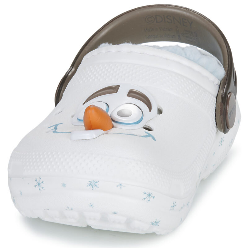 Crocs Frozen Olaf Classic Clog T Bianco Zoccoli Bambina - 3