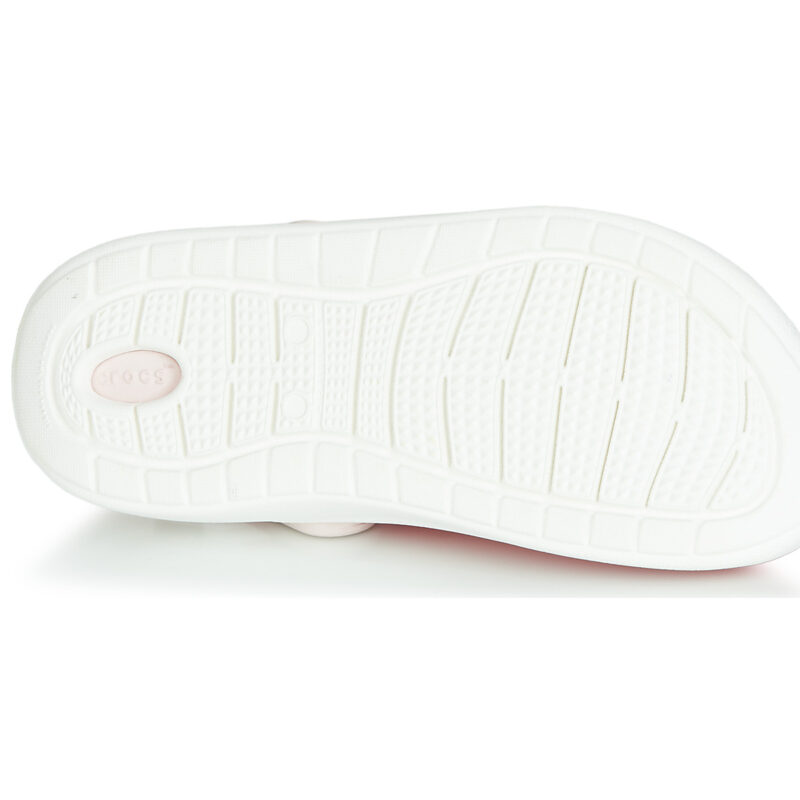 Sabots Crocs LITERIDE CLOG K rouges pour filles - 7