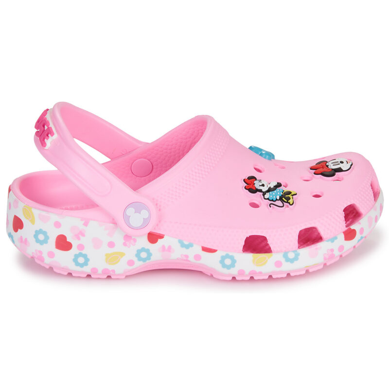 Crocs Mickey Frinds MinnieClsClgK Rosa Zoccoli Bambina - 2
