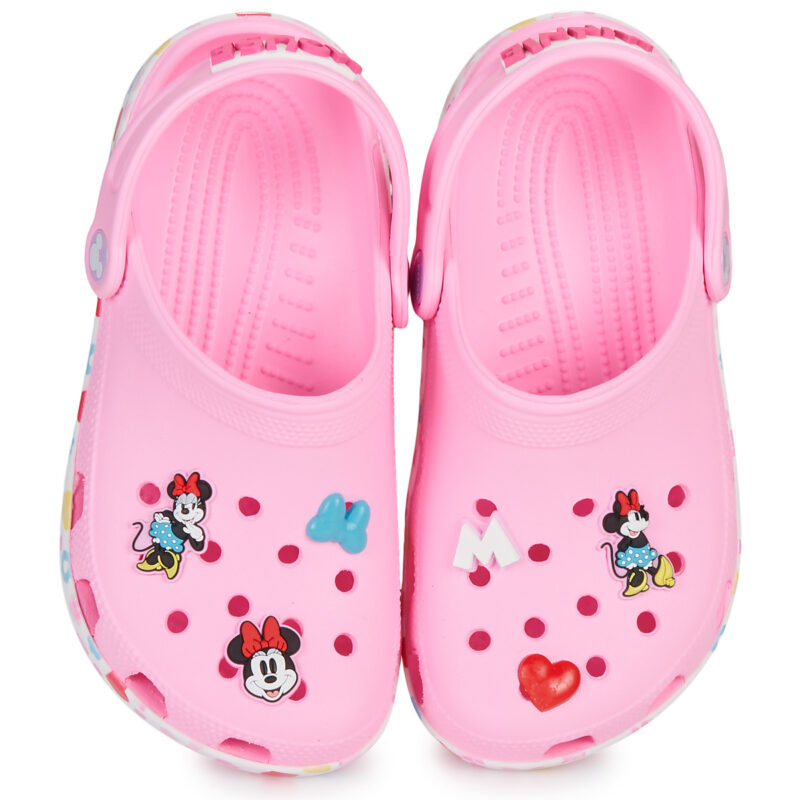 Crocs Mickey Frinds MinnieClsClgK Rosa Zoccoli Bambina - 6