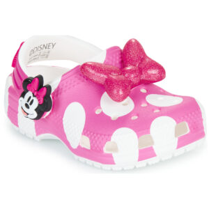 Scarpe bambini ragazza Crocs  Minnie Mouse Cls Clg T  Rosa Crocs 198445334832