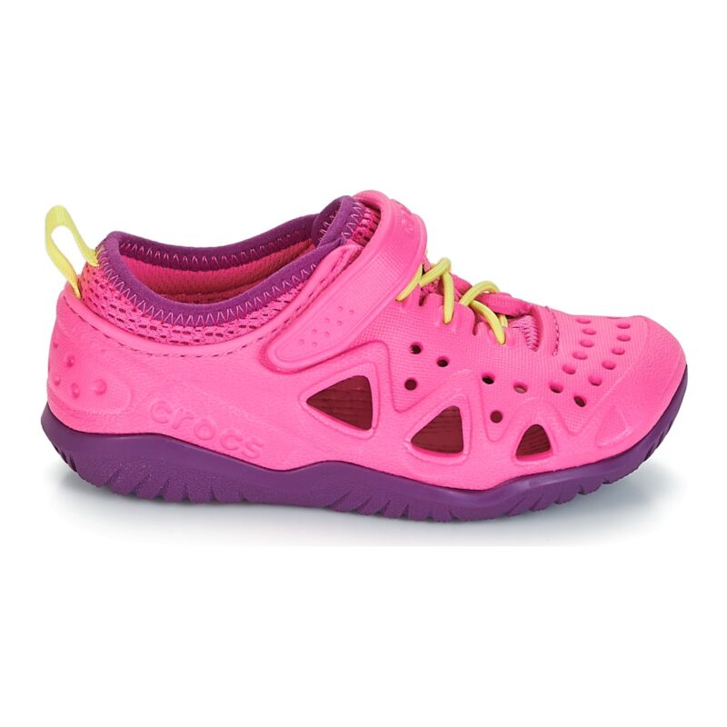 Crocs SWIFTWATER PLAY SHOE K Rosa - Scarpe acquatiche Bambina - 2