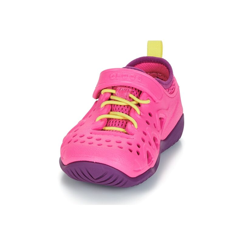Crocs SWIFTWATER PLAY SHOE K Rosa - Scarpe acquatiche Bambina - 3