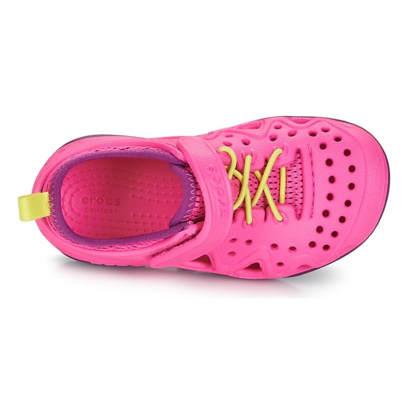 Crocs SWIFTWATER PLAY SHOE K Rosa - Scarpe acquatiche Bambina - 6