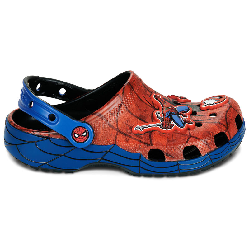 Crocs SpiderWebClClgK Rot - Mädchen-Clogs - Größe 2