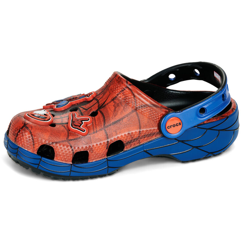 Crocs SpiderWebClClgK Rot - Mädchen-Clogs - Größe 4