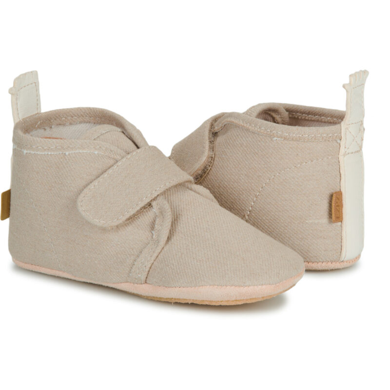 Easy Peasy MY CHAUSSBLU VELCRO Beige Sneakers Bambina - 4