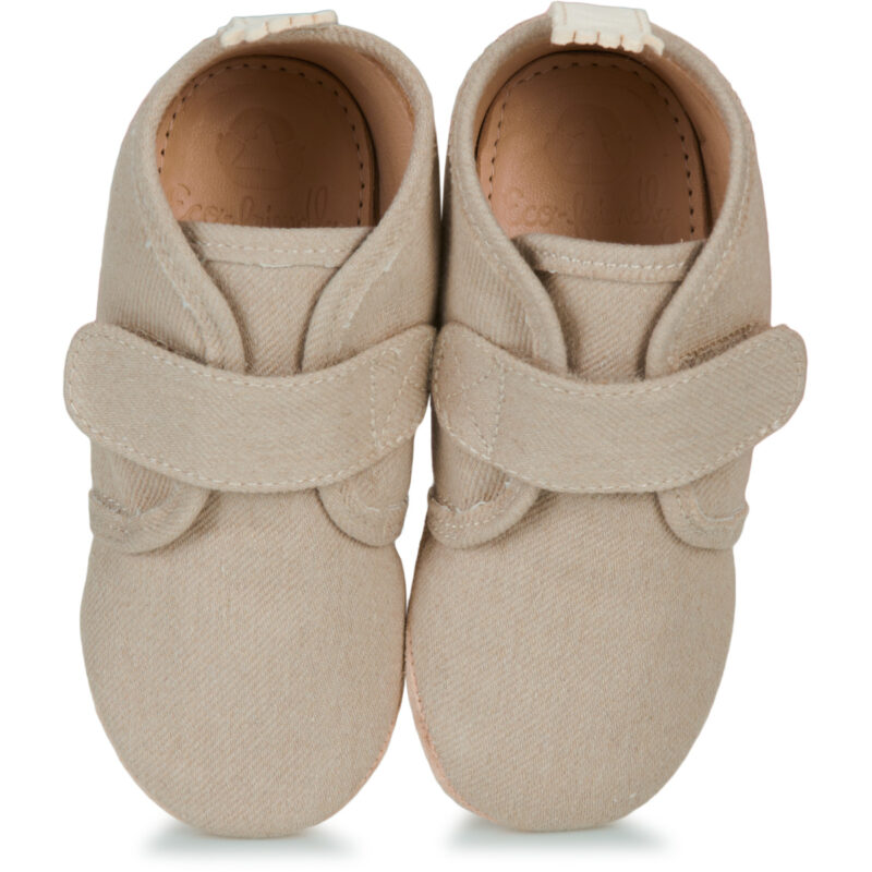 Easy Peasy MY CHAUSSBLU VELCRO Beige Sneakers Bambina - 2