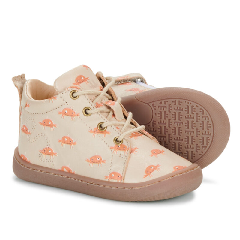 Εύκολος Peasy MY DEBOO LACET Beige - Sneakers Bambina - 3