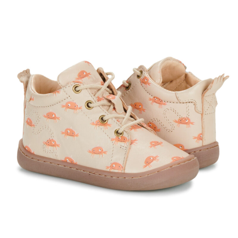 Εύκολος Peasy MY DEBOO LACET Beige - Sneakers Bambina - 4
